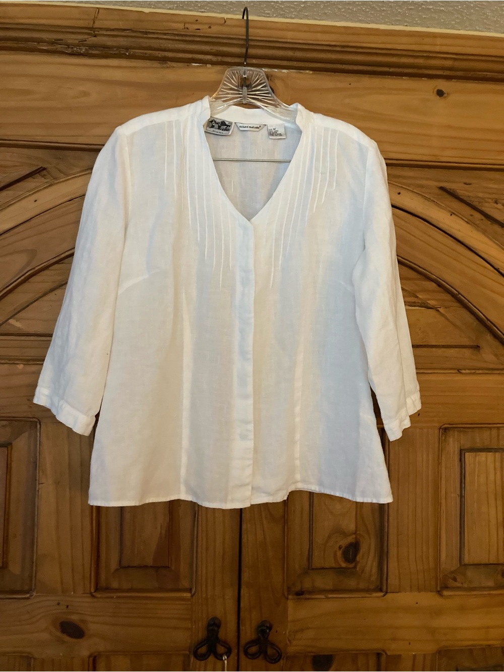 Richard Malcolm Irish Linen Blouse M